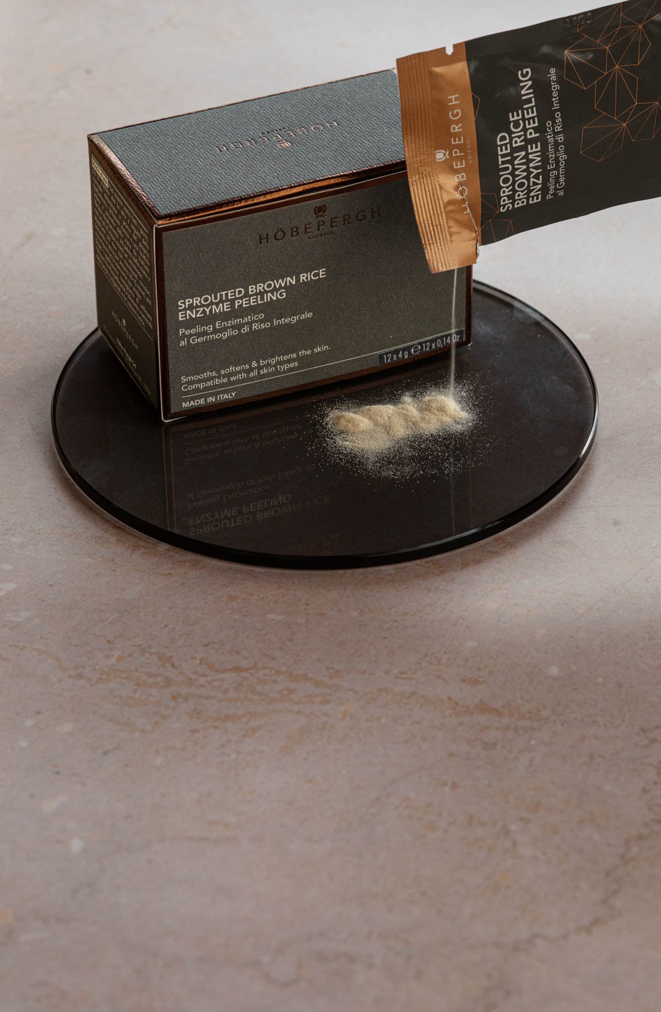 Peeling enzimatico al germoglio di riso integrale