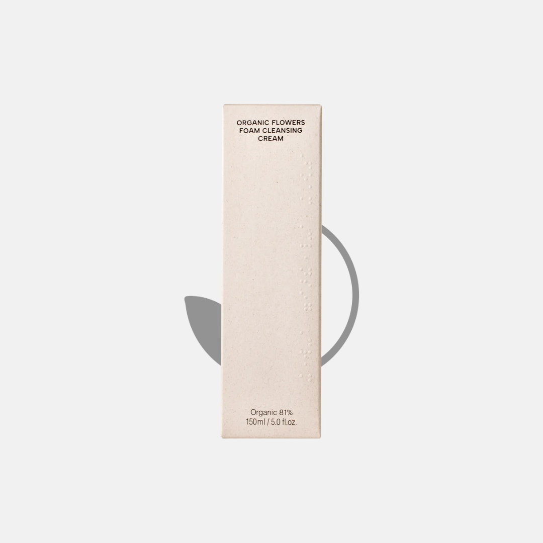 Organic Flowers Foam Cleansing Cream