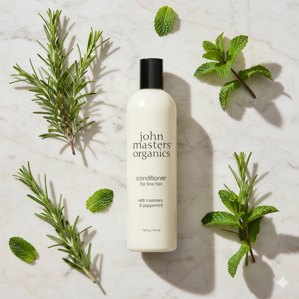 Conditioner per capelli fini all’aroma di Rosmarino e Menta Piperita