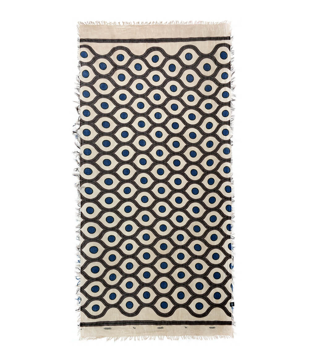 Foulard in Bamboo - ESCHER BEIGE INNBAMBOO