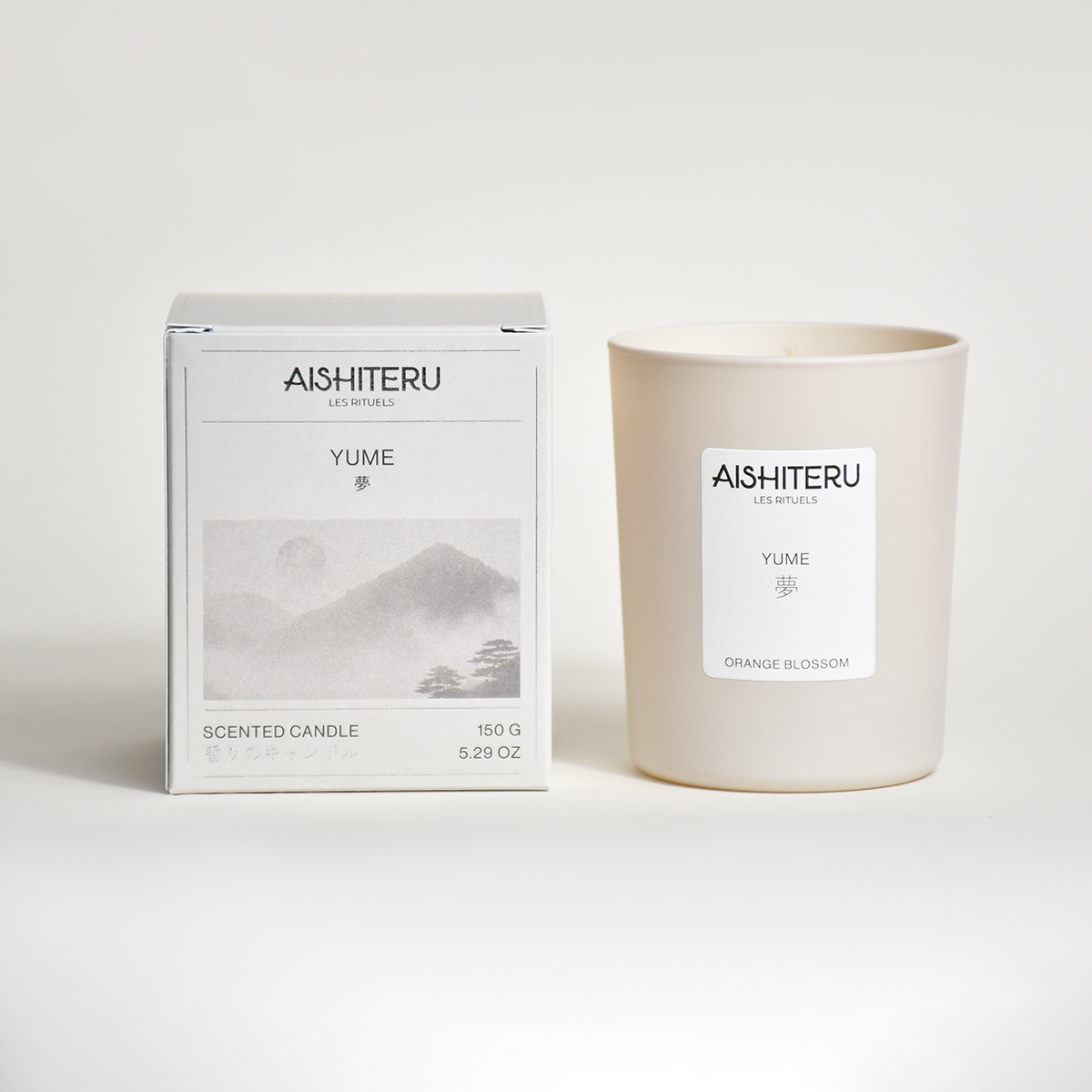 Candela profumata YUME 夢 – Fiori d'arancio