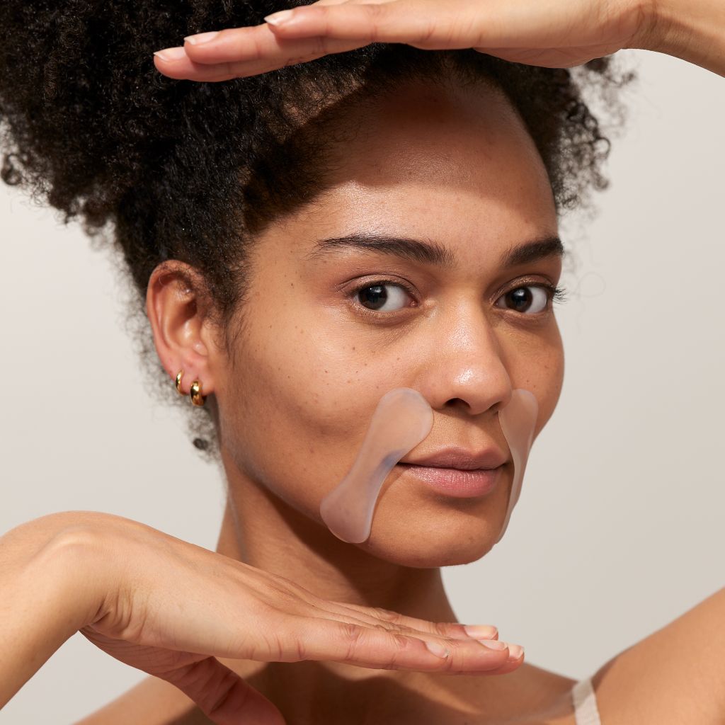 Beauty patch riutilizzabili con acido ialuronico per la bocca