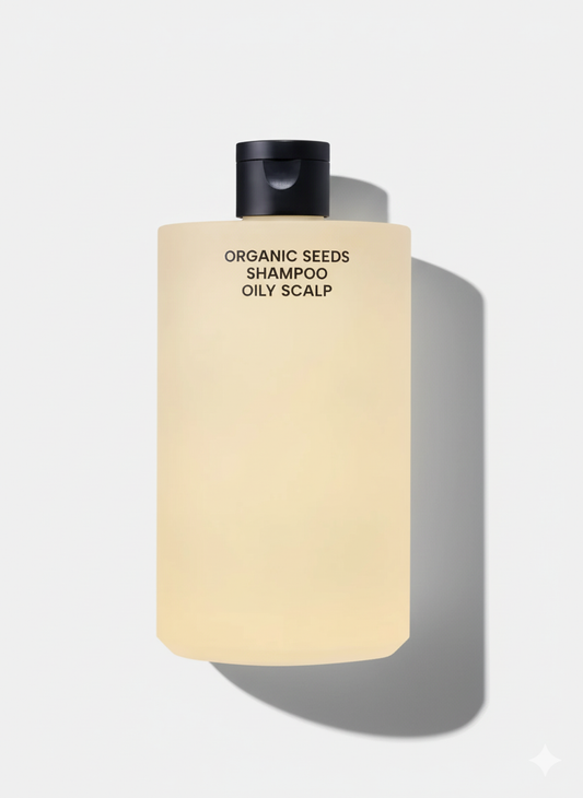 Organic Seeds Shampoo for Oily Scalp