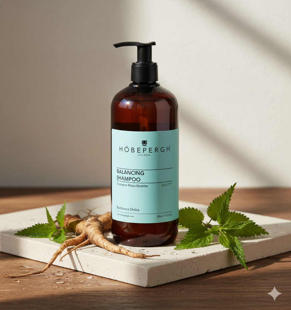 Shampoo Riequilibrante con Bardana e Ortica