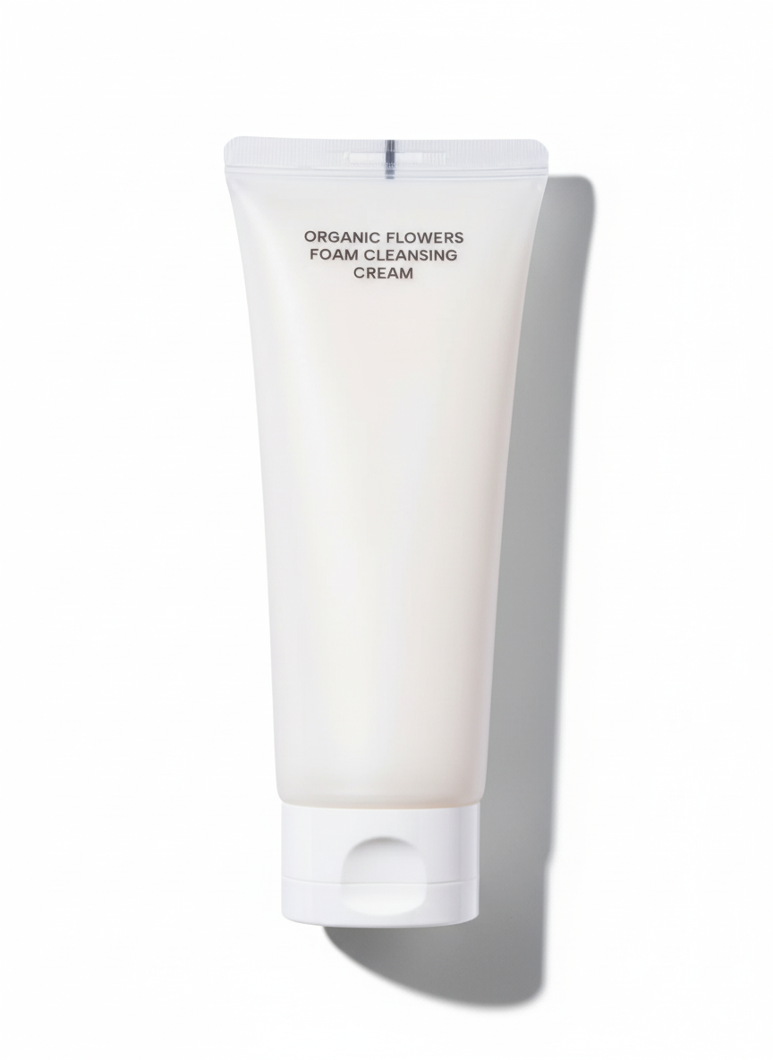 Organic Flowers Foam Cleansing Cream