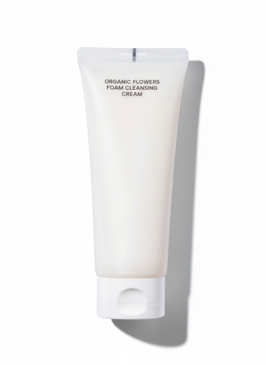 Organic Flowers Foam Cleansing Cream