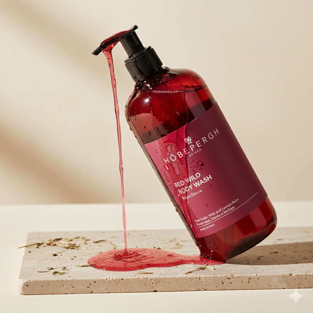 Red Wild body wash