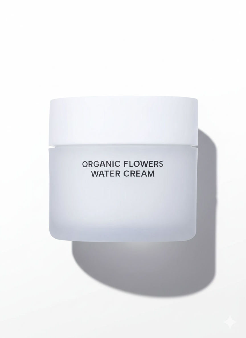 Organic Flowers Water Cream