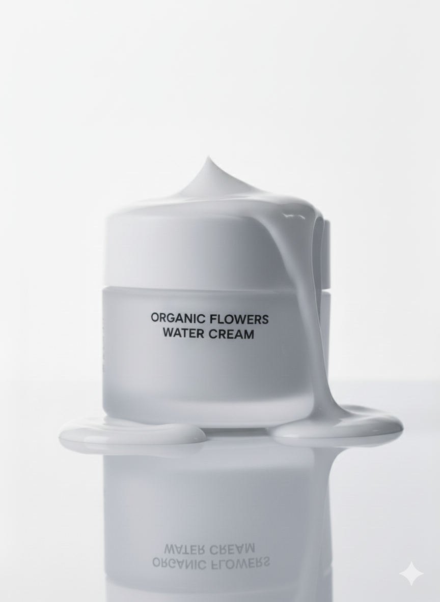 Organic Flowers Water Cream