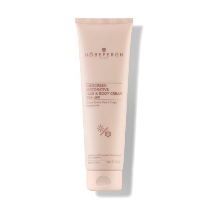Crema solare viso e corpo rigenerante 50+SPF