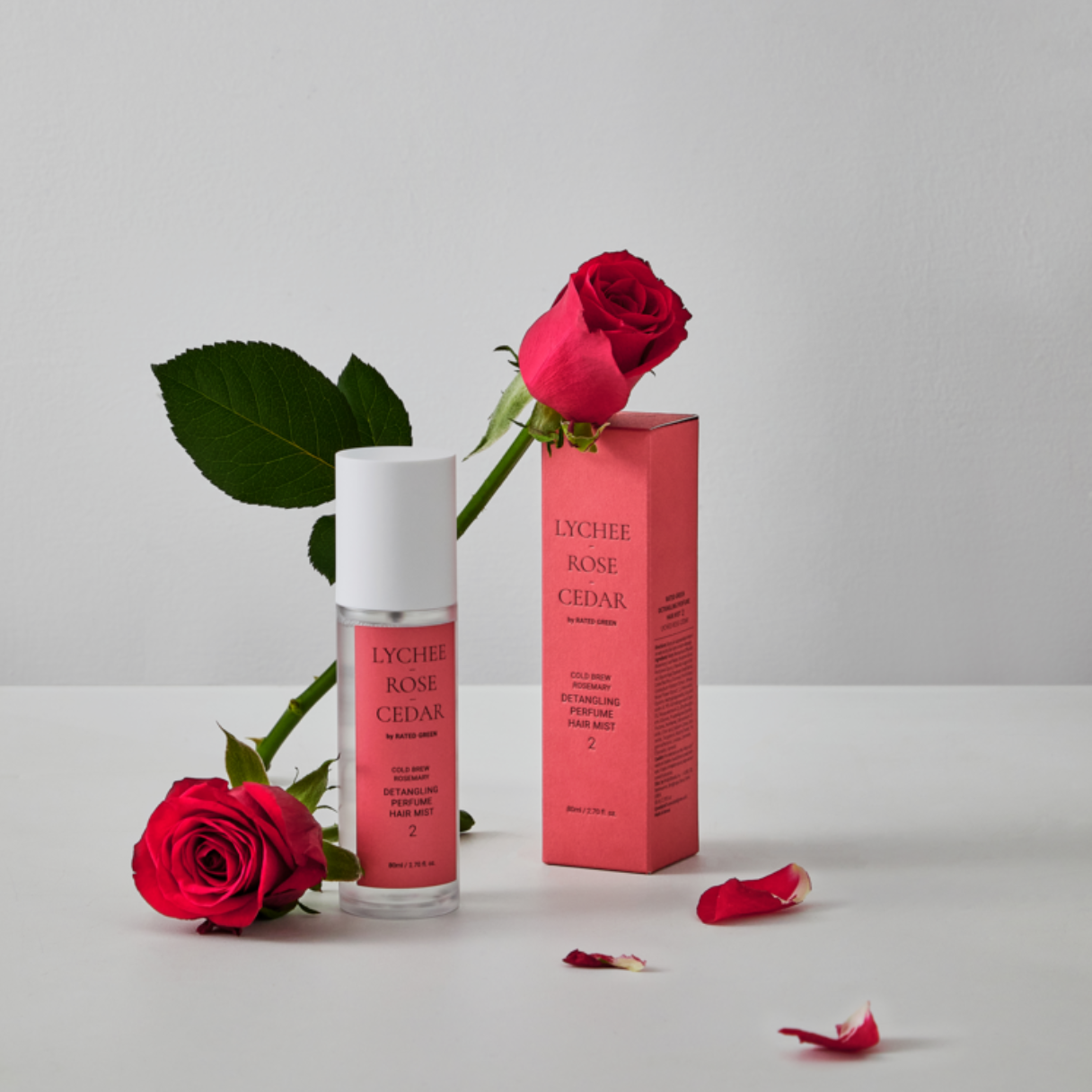 Detangling Perfume Hair Mist Liches Rosa Cedro