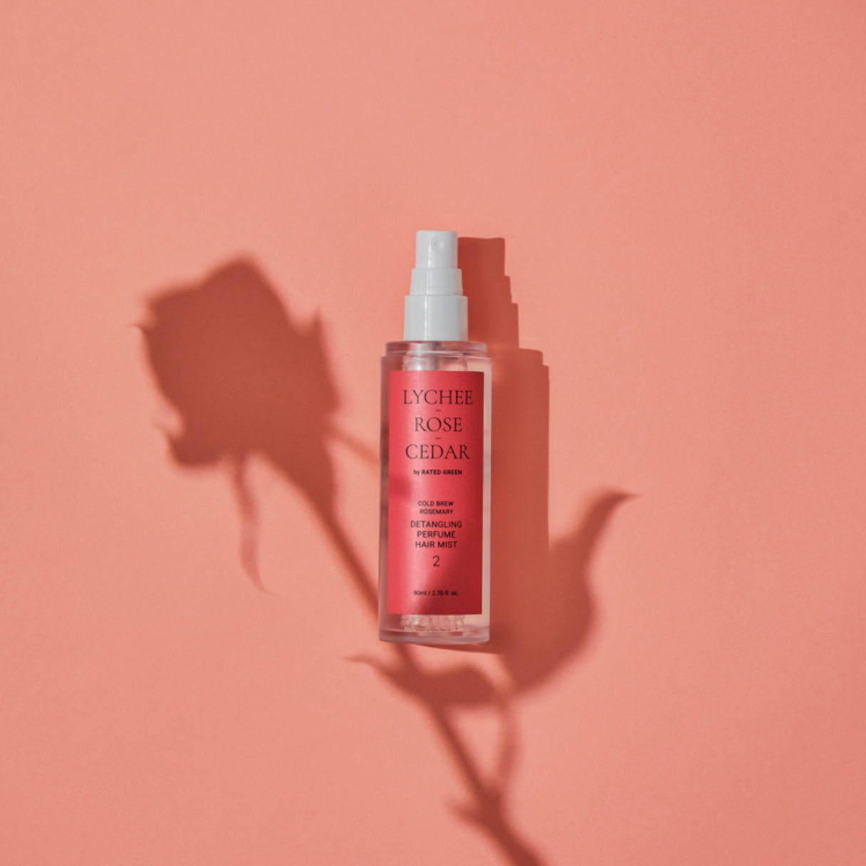 Detangling Perfume Hair Mist Liches Rosa Cedro