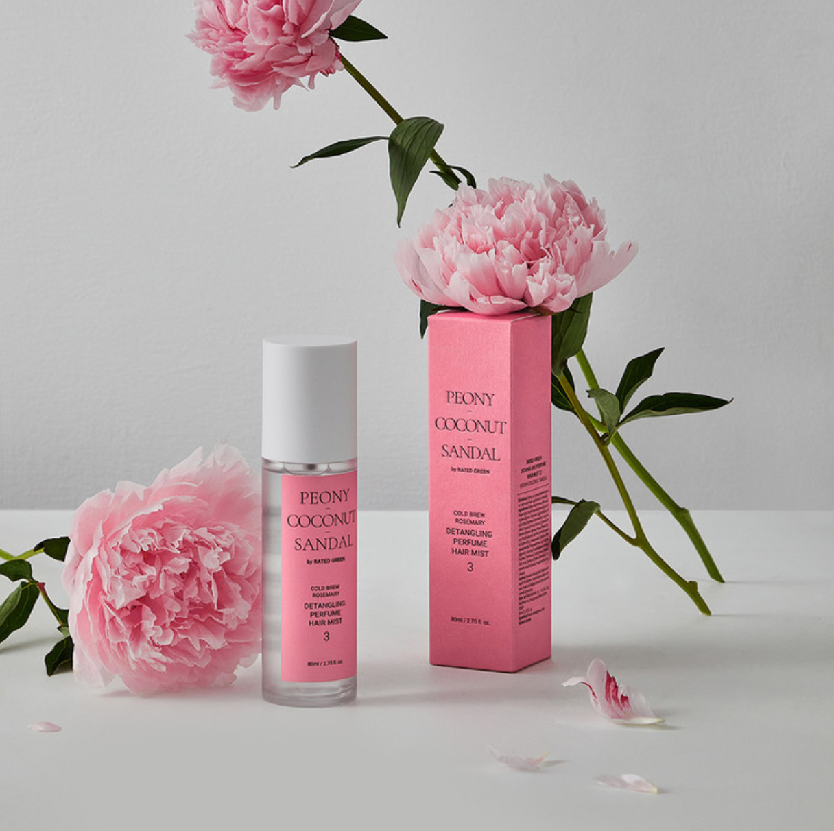 Detangling Perfumè Hair Mist Peonia Cocco Sandalo