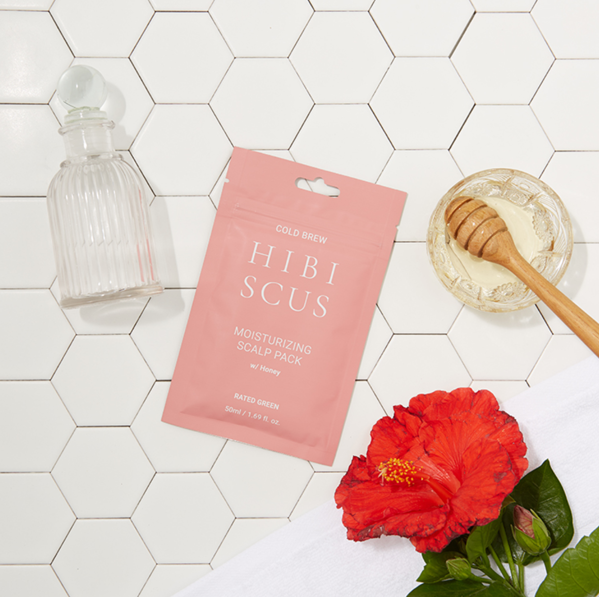 Rated Green - Cold Brew Hibiscus Moisturizing Scalp Pack