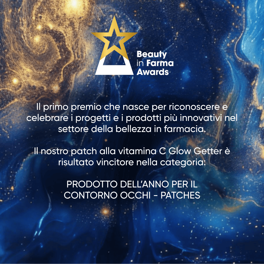 Beauty patch riutilizzabile alla vitamina C per il contorno occhi