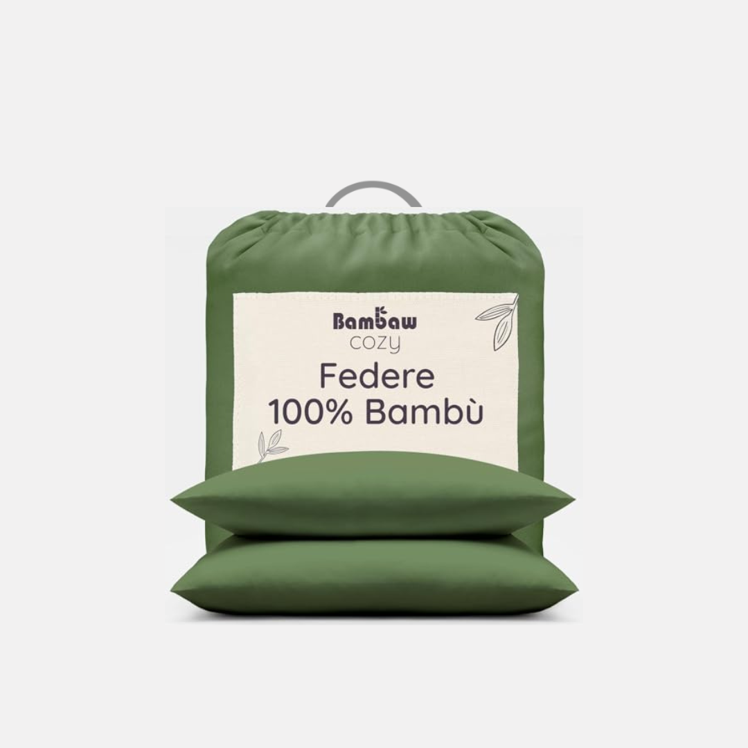 Federe in Bambù - Verde Oliva