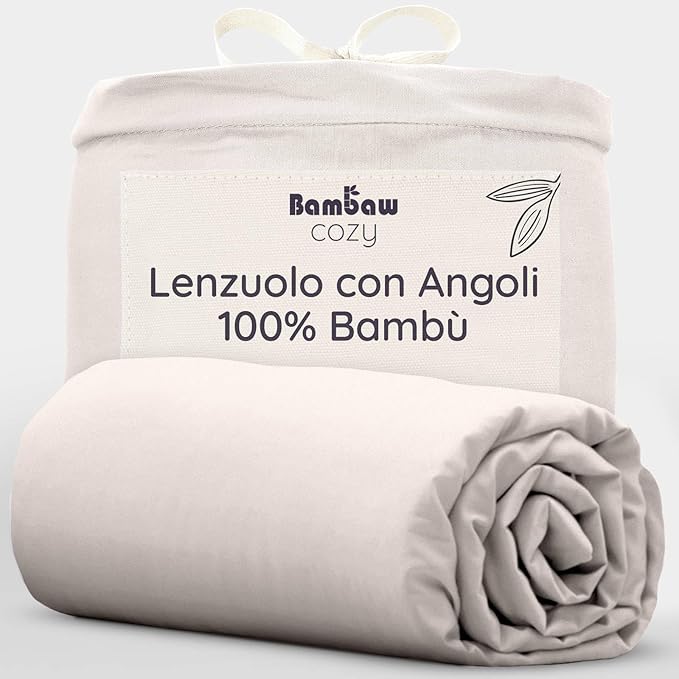 lenzuolo in bambù ipoallergenico pelle sensibile